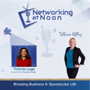 Networking at Noon: Tiffanie Kellog interviews Melinda Lugo