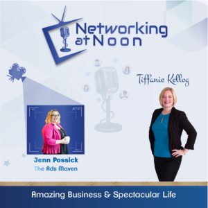 Networking at Noon: Tiffanie Kellog interviews Jenn Possick
